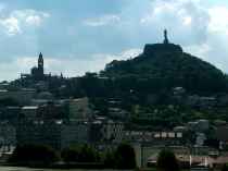 Madonna s jezulátkem na kopci nad Le Puy