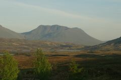 Jet nco z planiny nad Glen Coe