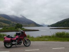 Pobl Kinlochleven, pohled k st lochu