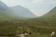 .. a pohled do Glen Etive