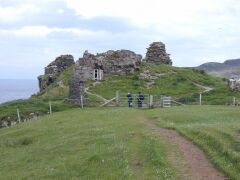 Pstup k Duntulm Castle