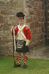  Str v historick uniform poloviny osmnctho stolet 